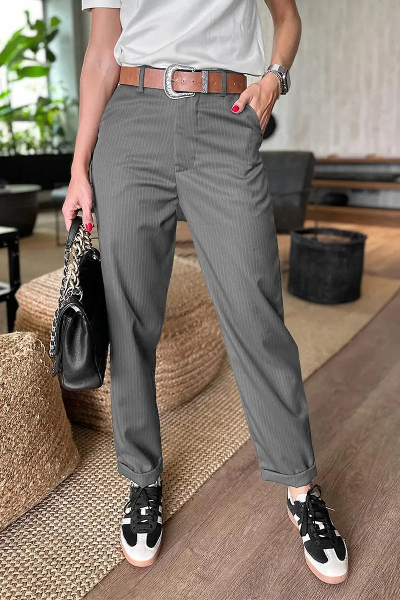 SYLVIA™ | Striped Tailored Pants