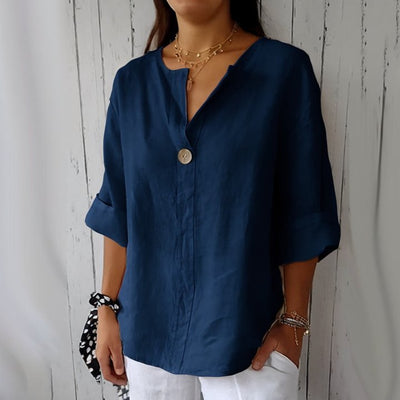 Jessa™ - Casual V-neck Blouse