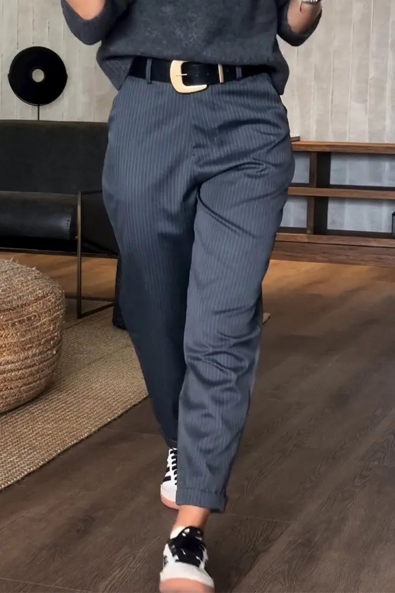 SYLVIA™ | Striped Tailored Pants