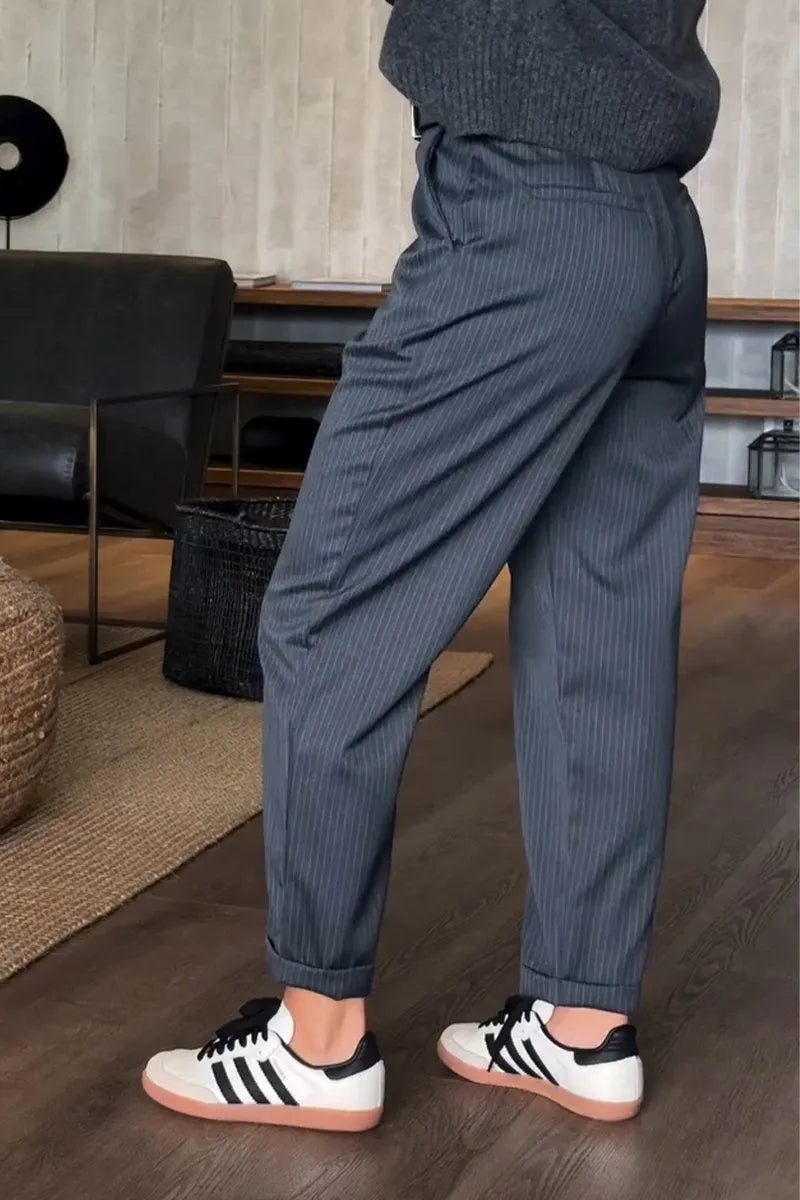 SYLVIA™ | Striped Tailored Pants
