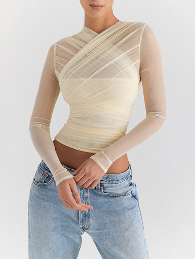 ASHLEY | MESH SHIRT